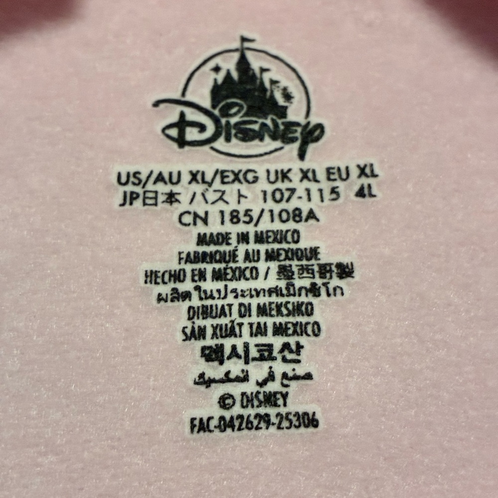 Pink Walt Disney World Christmas Women Sweatshirt - Picture 8 of 8